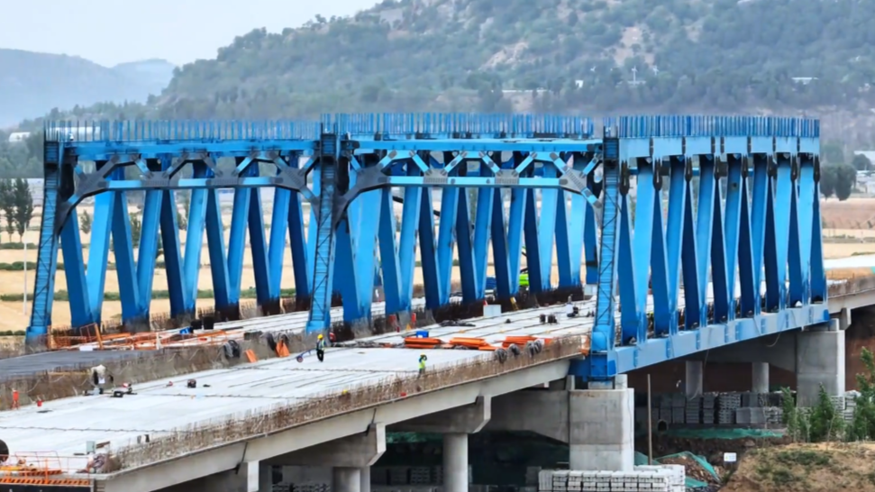 济商高速蔡河桁架桥 济商高速蔡河桁架桥